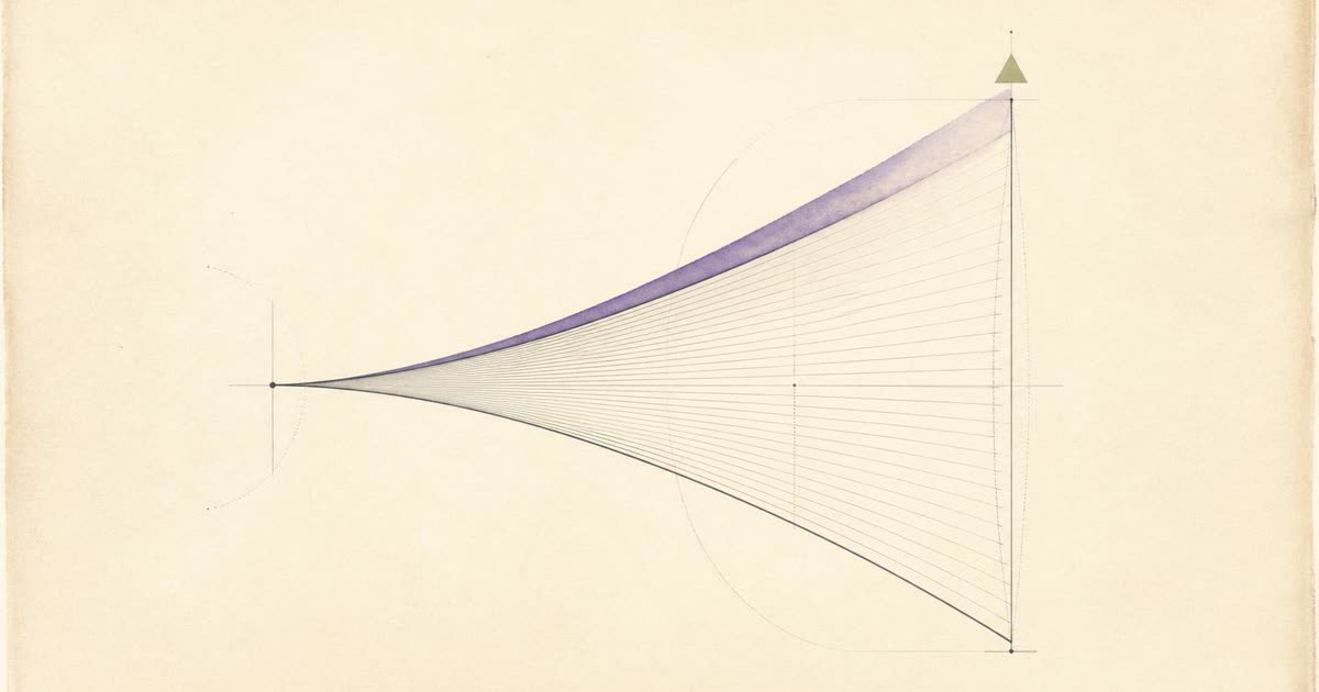 Abstract cream-and-slate line illustration on Kokorology paper, drawn for L2 Performance Programme